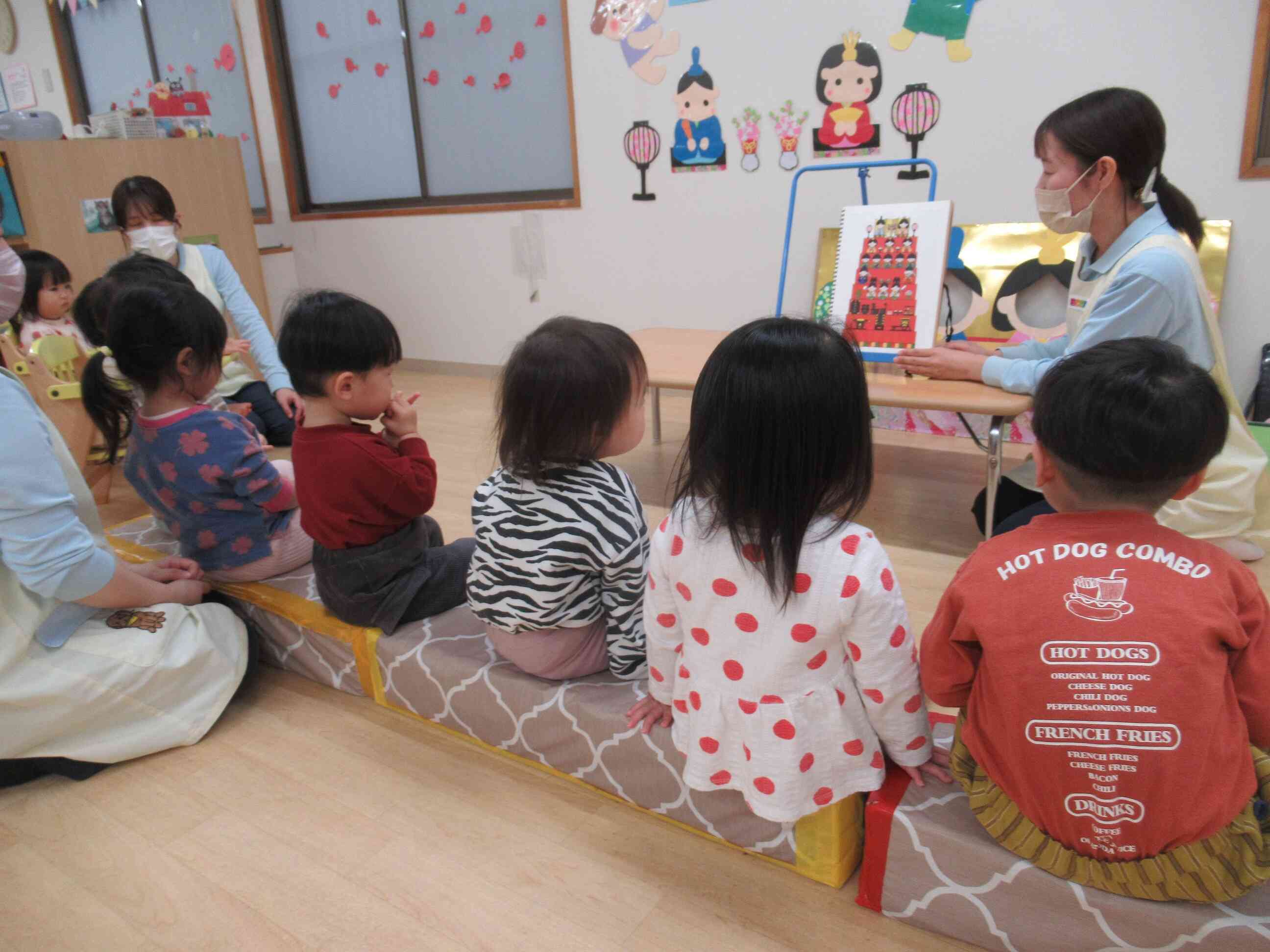 3月3日はひなまつり｜ニチイキッズまつえ上乃木保育園｜ニチイキッズ